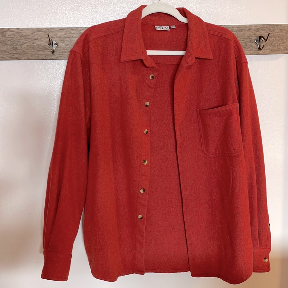 IBEX Wool Button Up Shirt